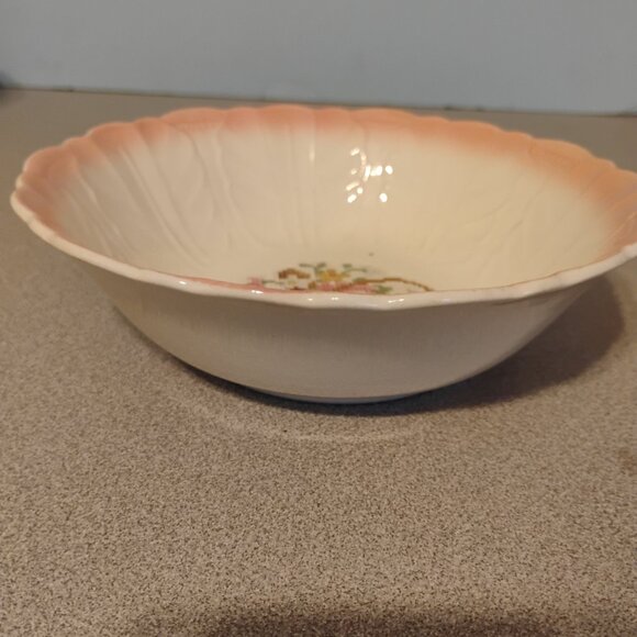 Salem China Vintage Needlepoint Floral Pattern Small Bowl - Picture 2 of 5